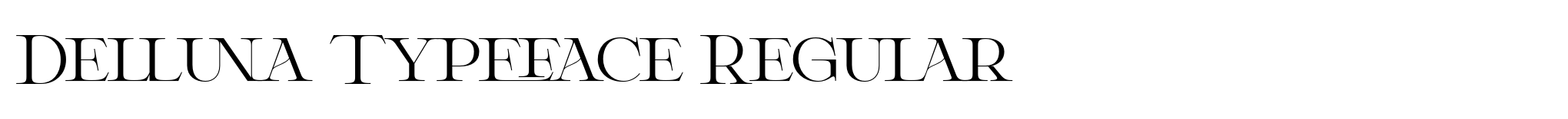 Delluna Typeface Regular image